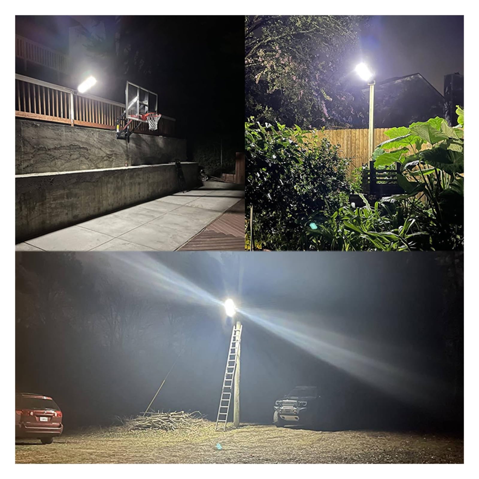 Lampy Solarne Zewnątrz, Solar Street Lights Outdoor Solar Flood Light z 3 trybami światła Zdalne sterowanie Wodoodporne oświetlenie z czujnikiem ruchu do ścieżki ogrodowej Patio,Do ogrodu, ulicy, wer