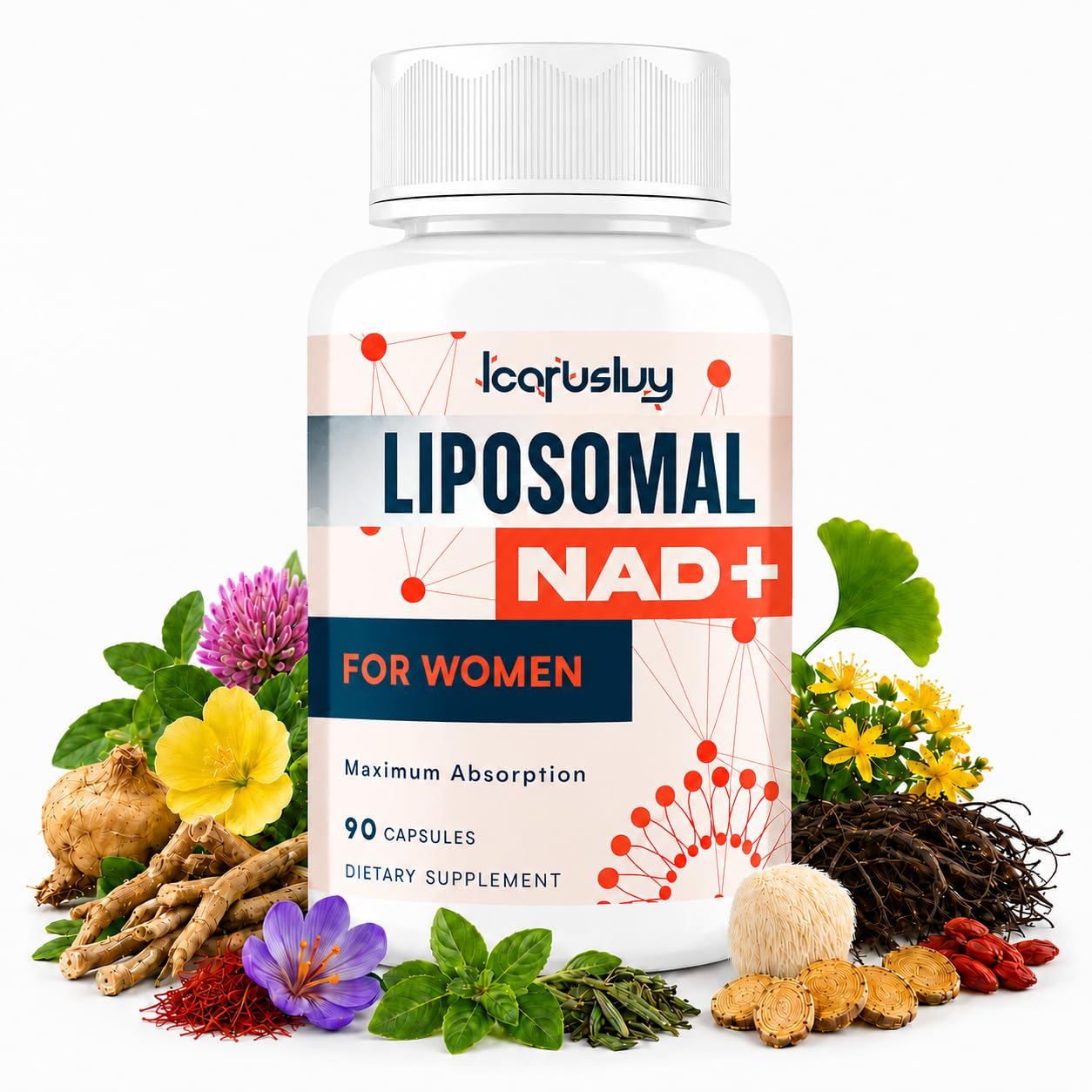 IcarusIvy 2000MG NAD Supplements for Women