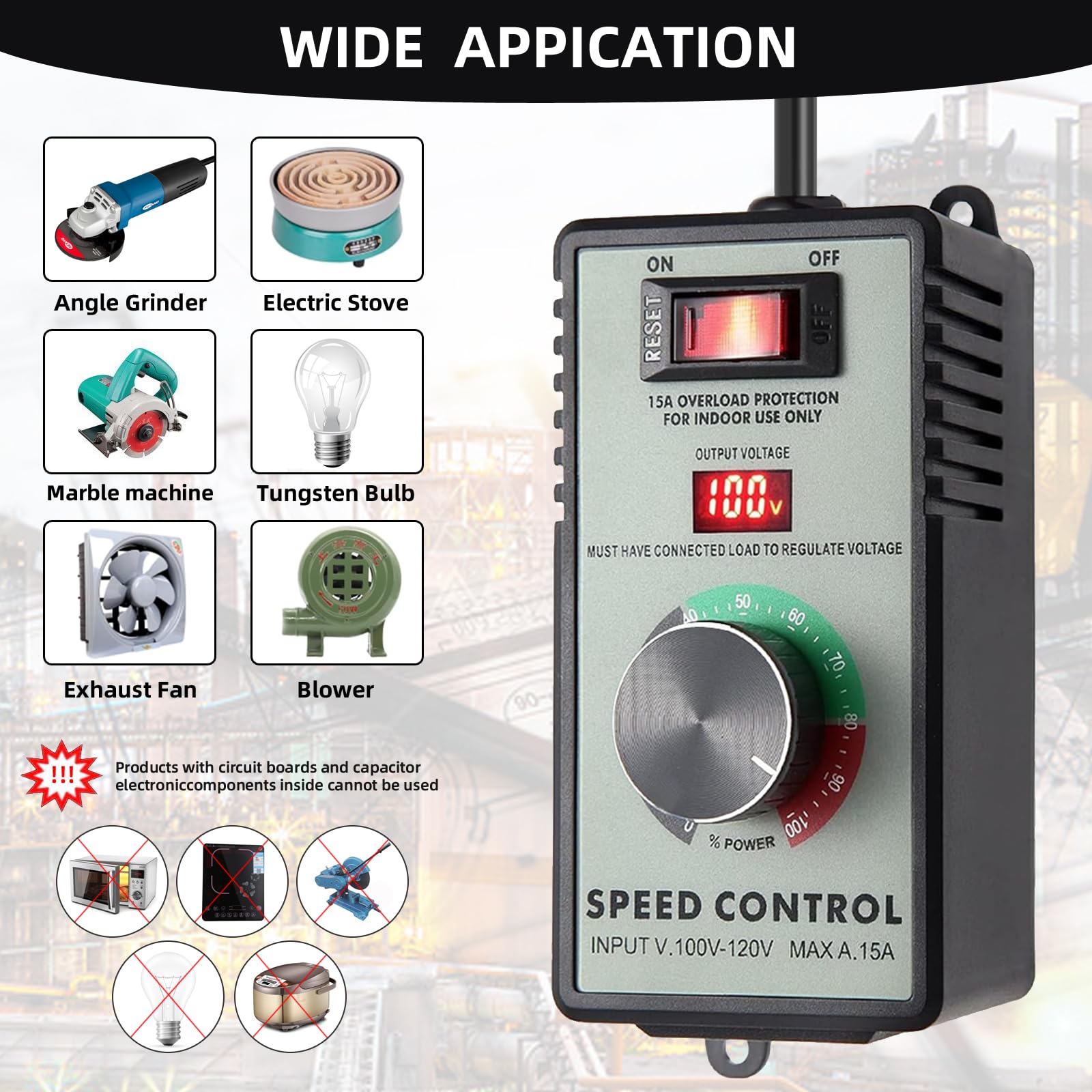 Can You Put A Variable Speed Control On Any Motor
