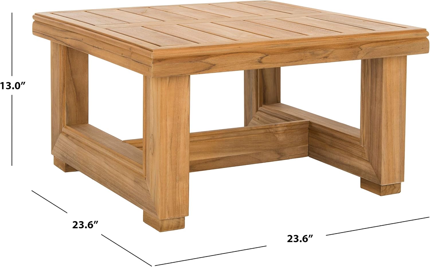 SAFAVIEH Couture Montford Brazilian Teak End Table