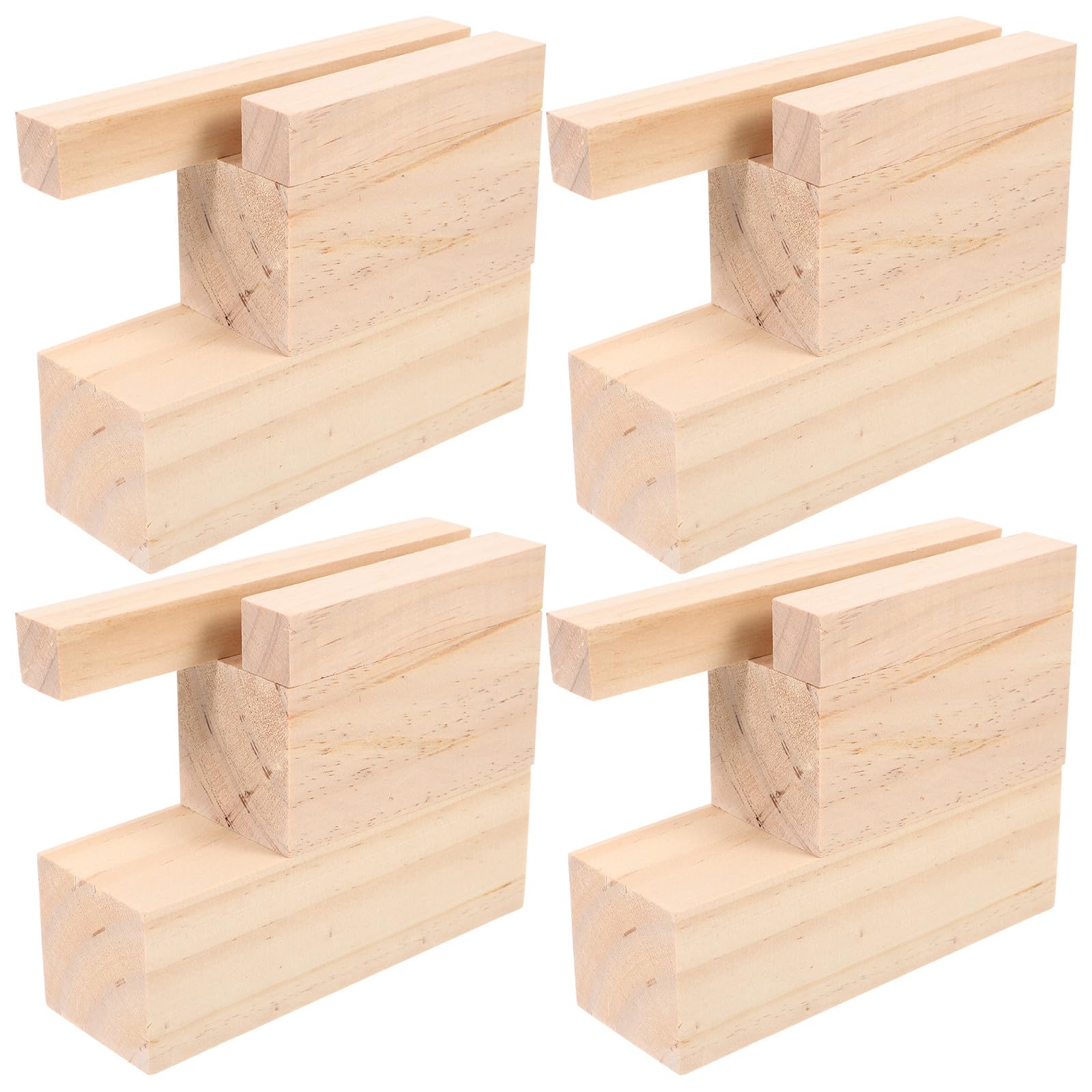 NOLITOY 16 Stück Khaki Holzschnitzblöcke ohne Noppen mit Gleichmäßiger Textur 2cm X 5cm Holzstäbe zum Schnitzen und Basteln für Anfänger und Selbstgemacht Projekte