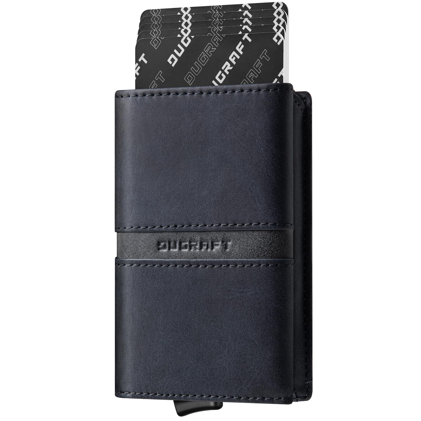 Lederen BEAR RFID Pasjeshouder Pip blauw kopen