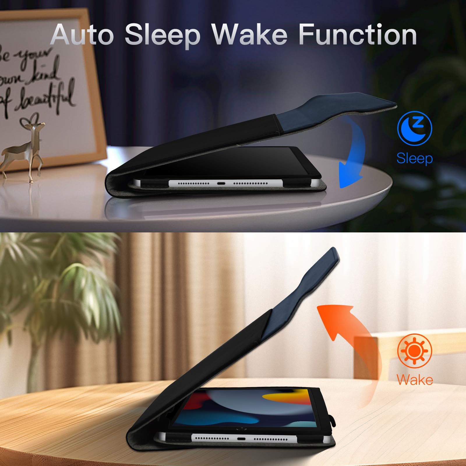 Funda Smart Case Para IPad 10.2 7a 8a Y 9a Gen. Galaxia | Meses Sin Inter&eacute;s