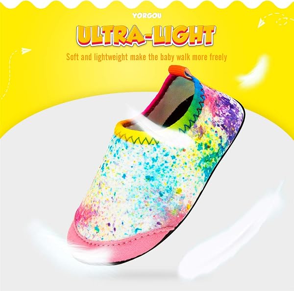 Chaussures Aquatiques Enfants Chaussures d'eau Bébé Séchage Rapide Chaussures Aqua pour Piscine Plage Garçons Filles - 4