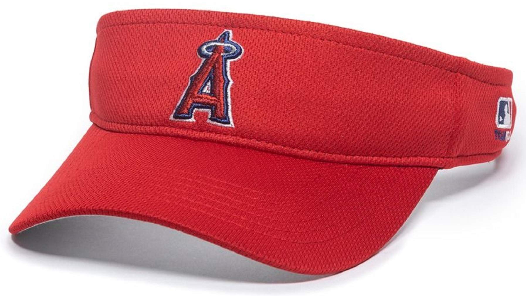 Los Angeles Angels Red Golf Sun Visor Hat Cap Adult Men's Adjustable