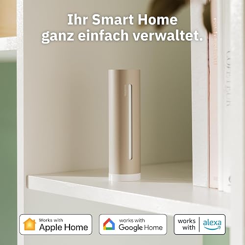Netatmo Original 2nd Generation Weather Station | Indoor & Outdoor | Temperature, Humidity, Air Quality, UV, Pollen, Weather Forecast | Compatible Apple Home, Alexa, Google Home - Sand - NWS-S-EC - 4