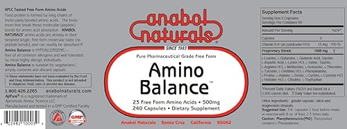 Miniatura 2 de Pila física: Amino Balance 480 caps y Amino GHReleasers 240 caps (2 meses de suministro)