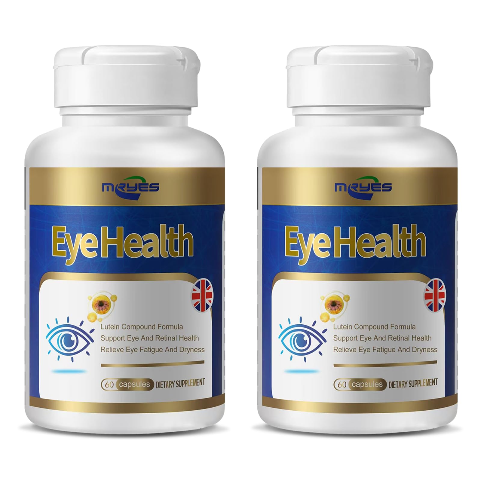 Lutein 20 mg with Zeaxanthin, Bilberry Extract, Vitamins E 120 Capsule 120 Count (Pack of 1)