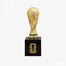 Official 2026 FIFA World Cup Edition 5.9 Inch 3D Trophy w Acrylic Base -Timeless Collector’s Item Heavy Premium Zinc Alloy - FIFA World Cup Trophy Replica Perfect for Man Cave or Football Memorabilia
