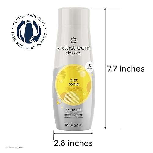 Vista 40 de SodaStream - Bebida dietética Dr. Pete, 14.8 onzas líquidas (paquete de 4 unidades), el empaque puede variar