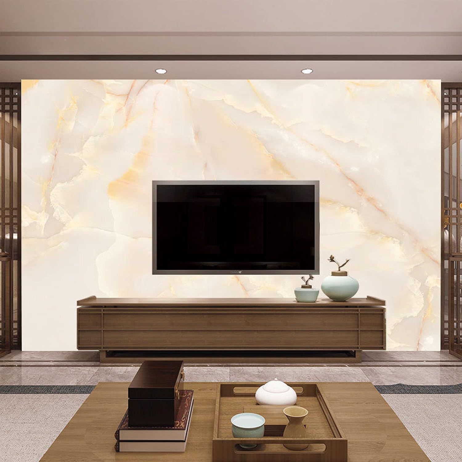 抽象的な風景写真の壁紙 ヨーロッパスタイルの家庭用テレビの背景の
