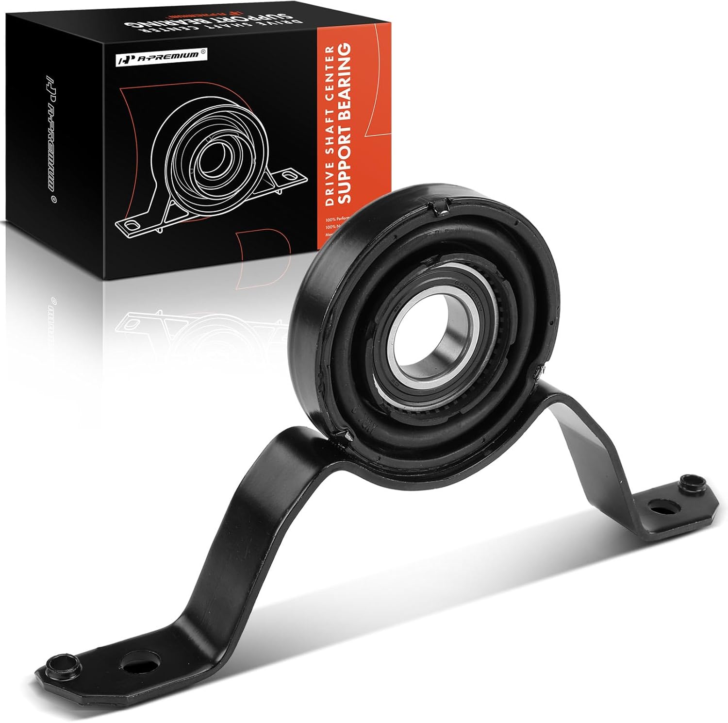 A-Premium Rear Drive Shaft Center Support Bearing Compatible with Audi S4 2012 2013 2014 2015 2016, 3.0L, AWD, Automatic Transmission, Replace# 8K0521101AA, 8K0521101N, Driveshaft Carrier Bearing