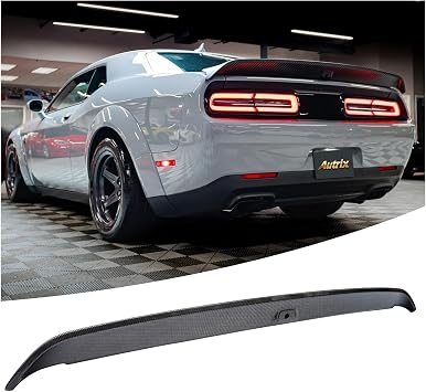 Rear Spoiler for 2008-2024 Dodge Challenger Hellcat Redeye Style