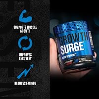 Vista 2 de Jacked Factory Growth Surge Creatine Post Workout con L-Carnitina - Creador muscular diario y suplemento de recuperación con monohidrato