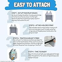 Vista 7 de Couch Swag Panel de juego para niños Sofá de espuma Sofá Niños Sofá (policía)