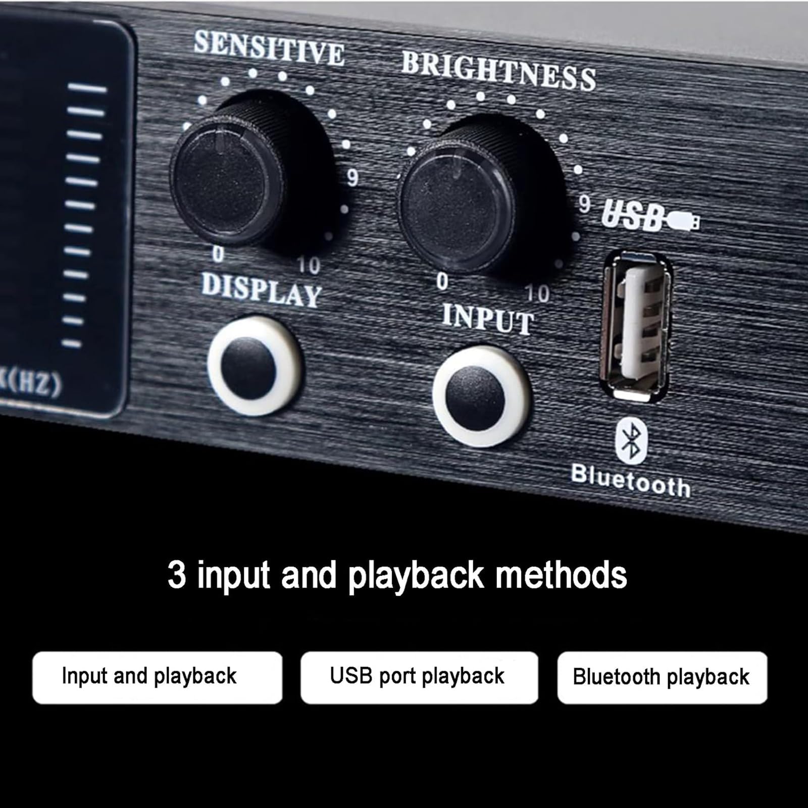 Analizzatore di spettro audio digitale a 31 segmenti con sensibilità e luminosità regolabili per visualizzazione musicale in auto, feste, camera da letto o casa