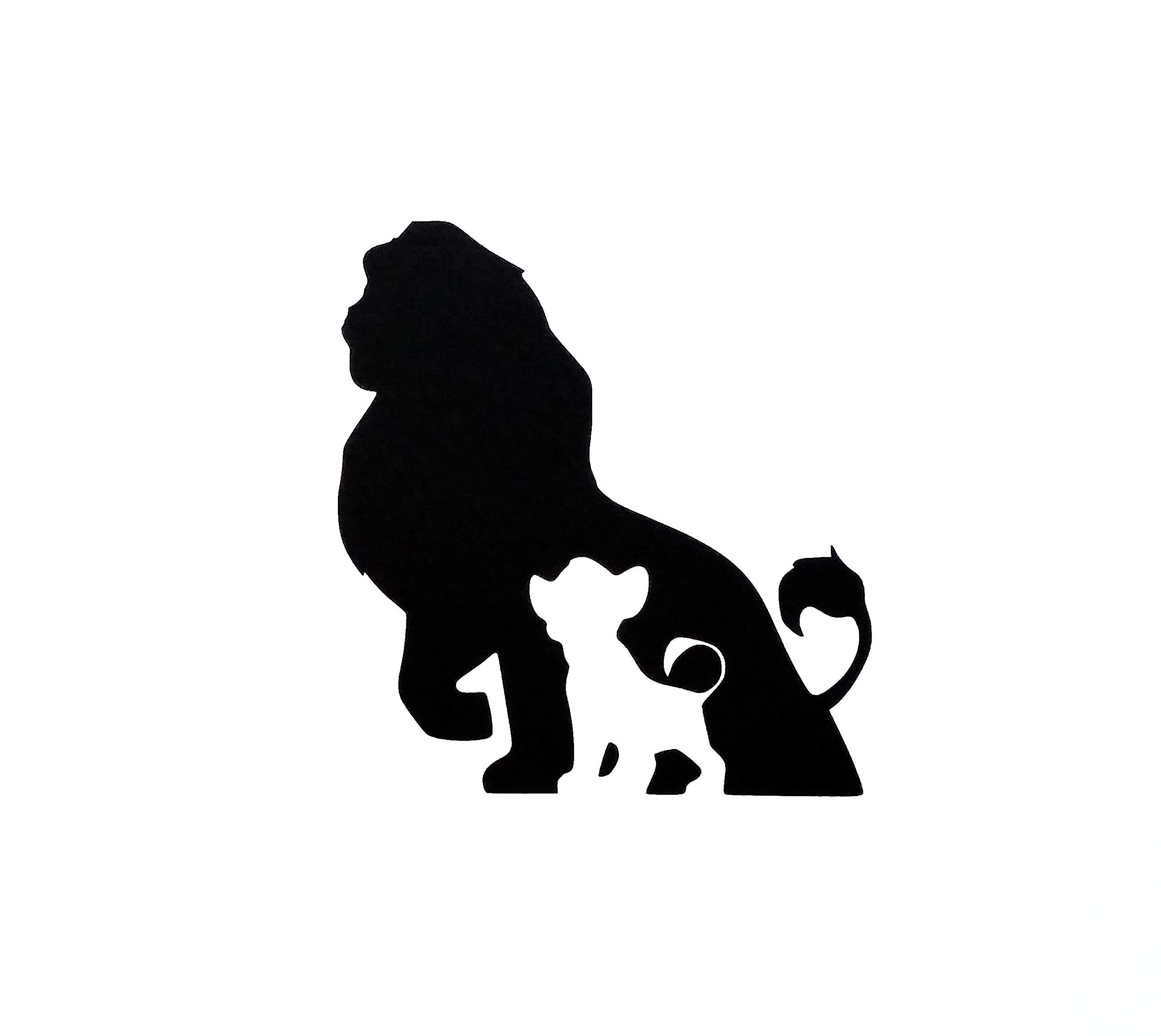 Buy Lion King Simba Mufasa Vinyl Decal Decor Lion King Decor Simba Mufasa Sticker