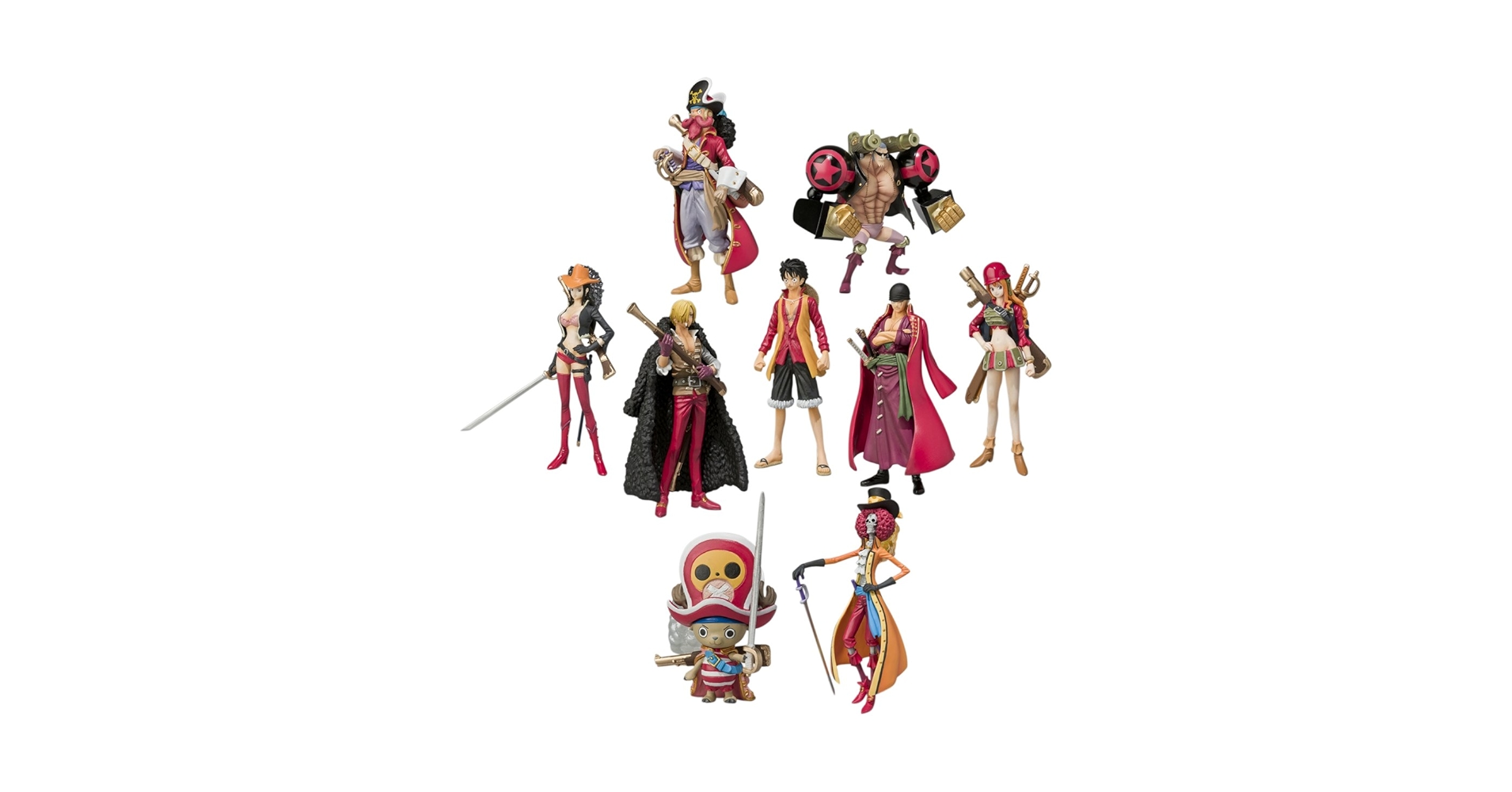 ONE PIECE フィギュアセット 8体 ONE PIECE 8体セット ONE PIECE FILM Z Vol.4（全8種） ワールド