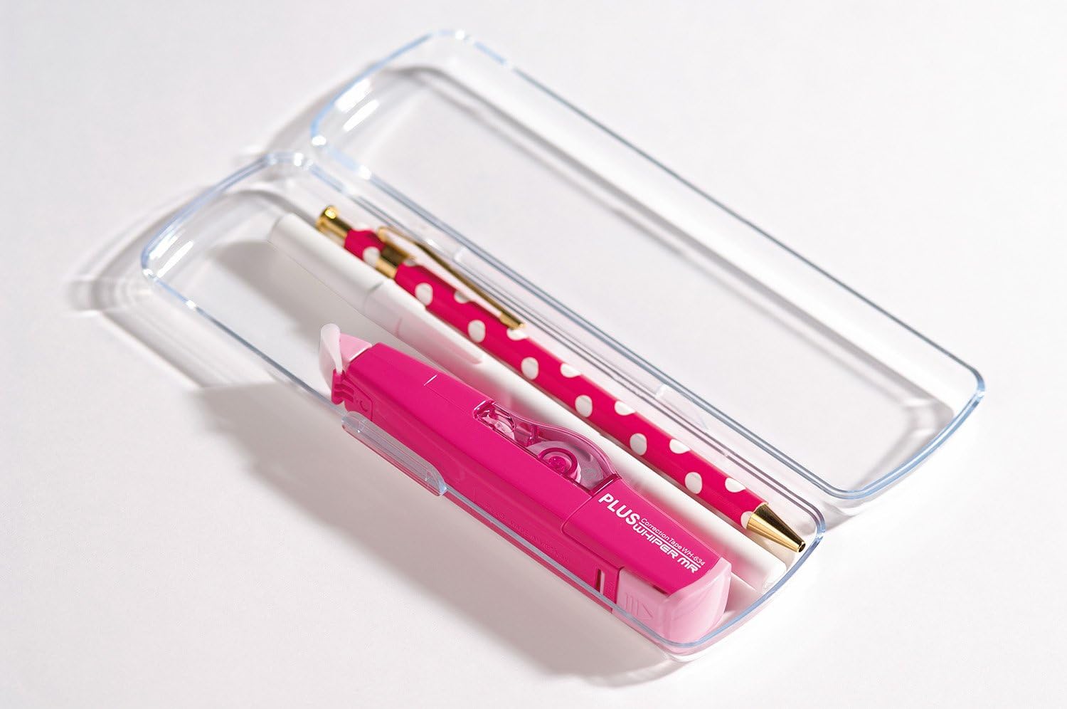Plus Japan Correction Roller MR in Pink, 1 Piece Pack (1x 1 Roller), 49179