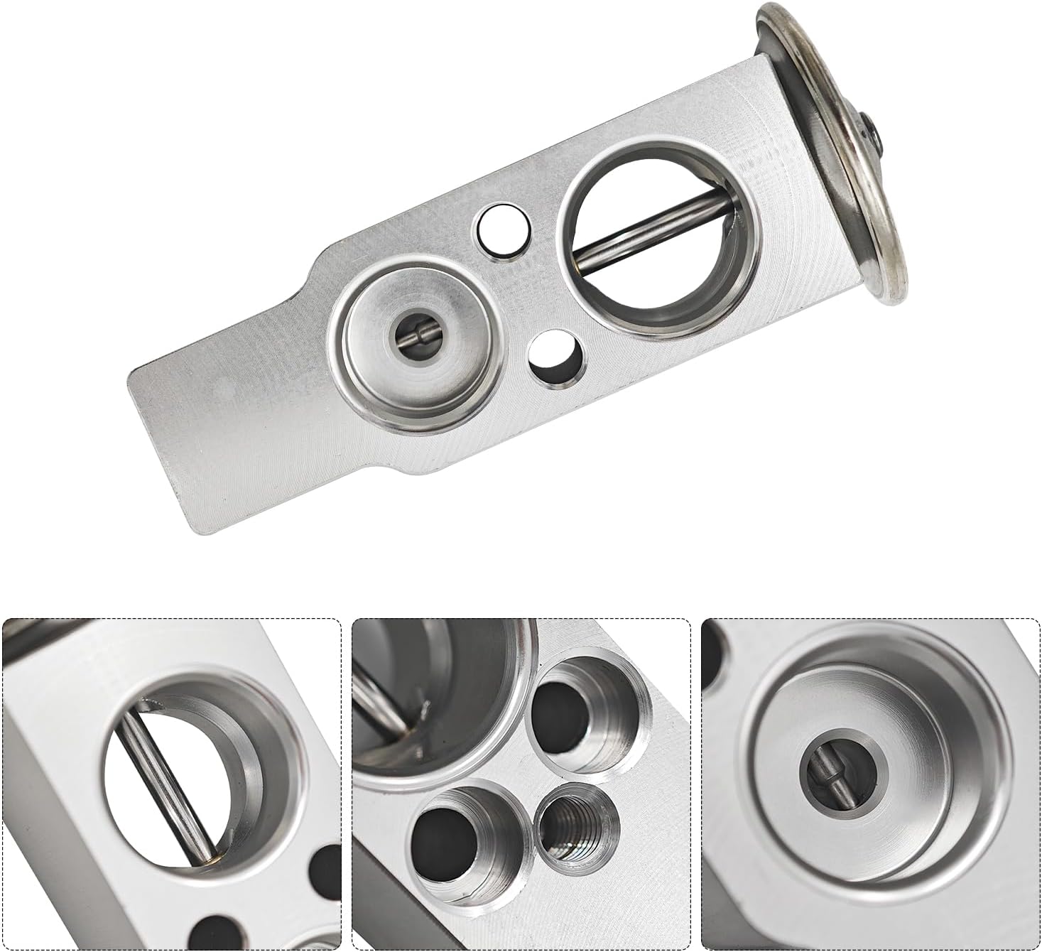 RD451-93900 AC Compressor Service Kit 3Pcs Fits for Kubota Tractors Excavators and Loaders as M7040 M8540 M9540 SVL65 SVL75 .etc, with T0070-79270 Receiver Drier And 3A851-72170 Expansion Valve