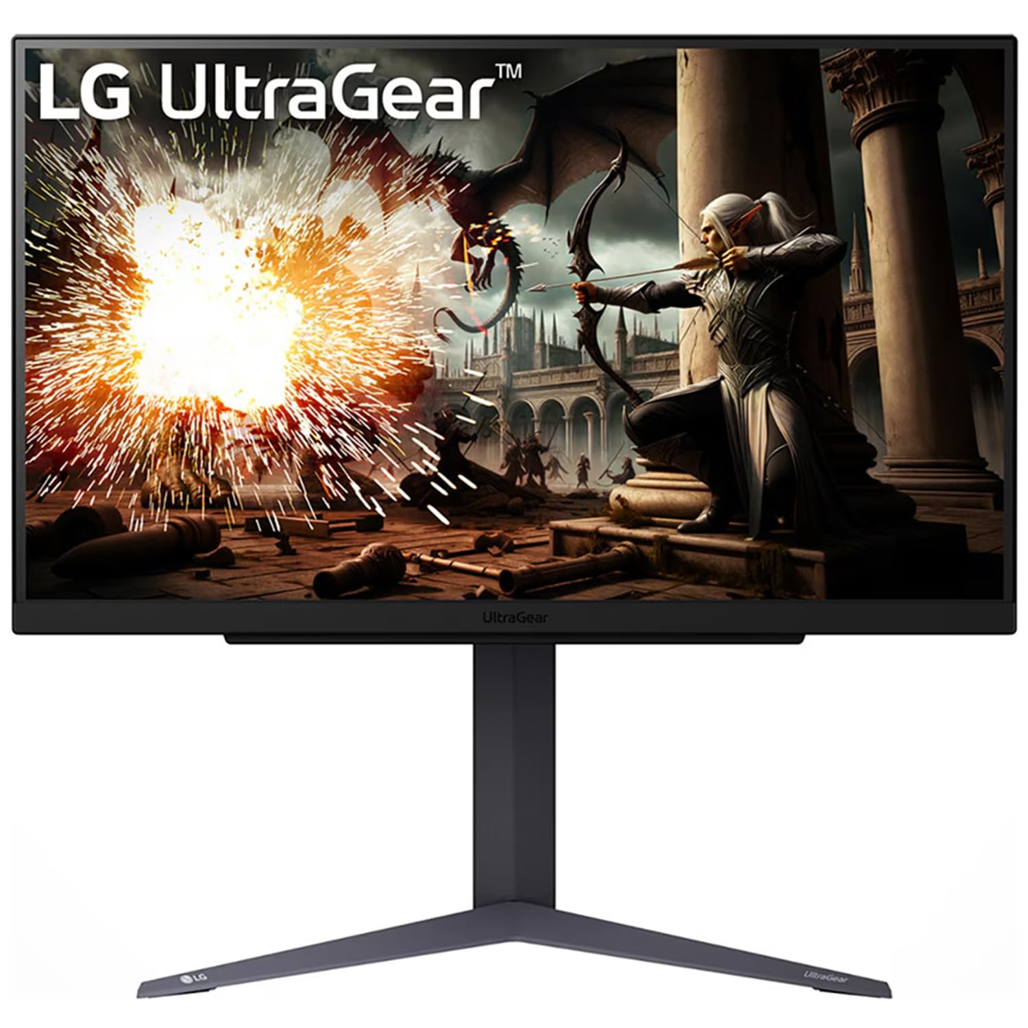 ディスプレイ・モニター本体 180hz LG UltraGear 27GS75Q-B LG 27GS75Q-B Ultragear QHD (2560x1440) Gaming Monitor, 27
