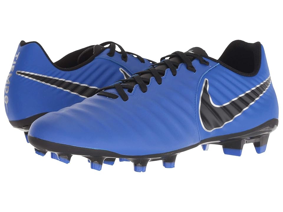

Nike Tiempo Legend 7 Academy FG (Racer Blue/Blue/Metallic Silver) Men's Soccer Shoes