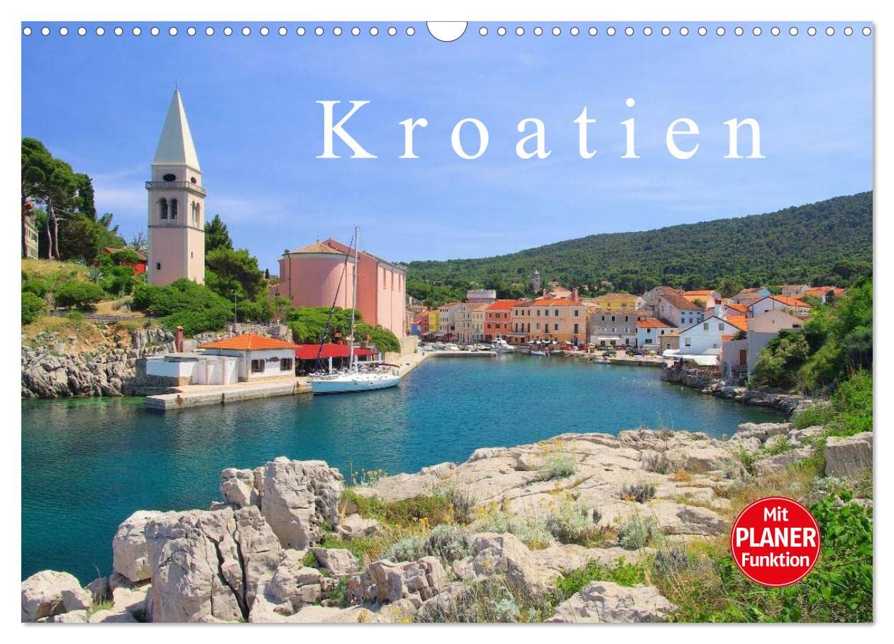 Kroatien UK-Version (Wall Calendar 2026 DIN A3 Landscape), CALVENDO 12 Month Wall Calendar