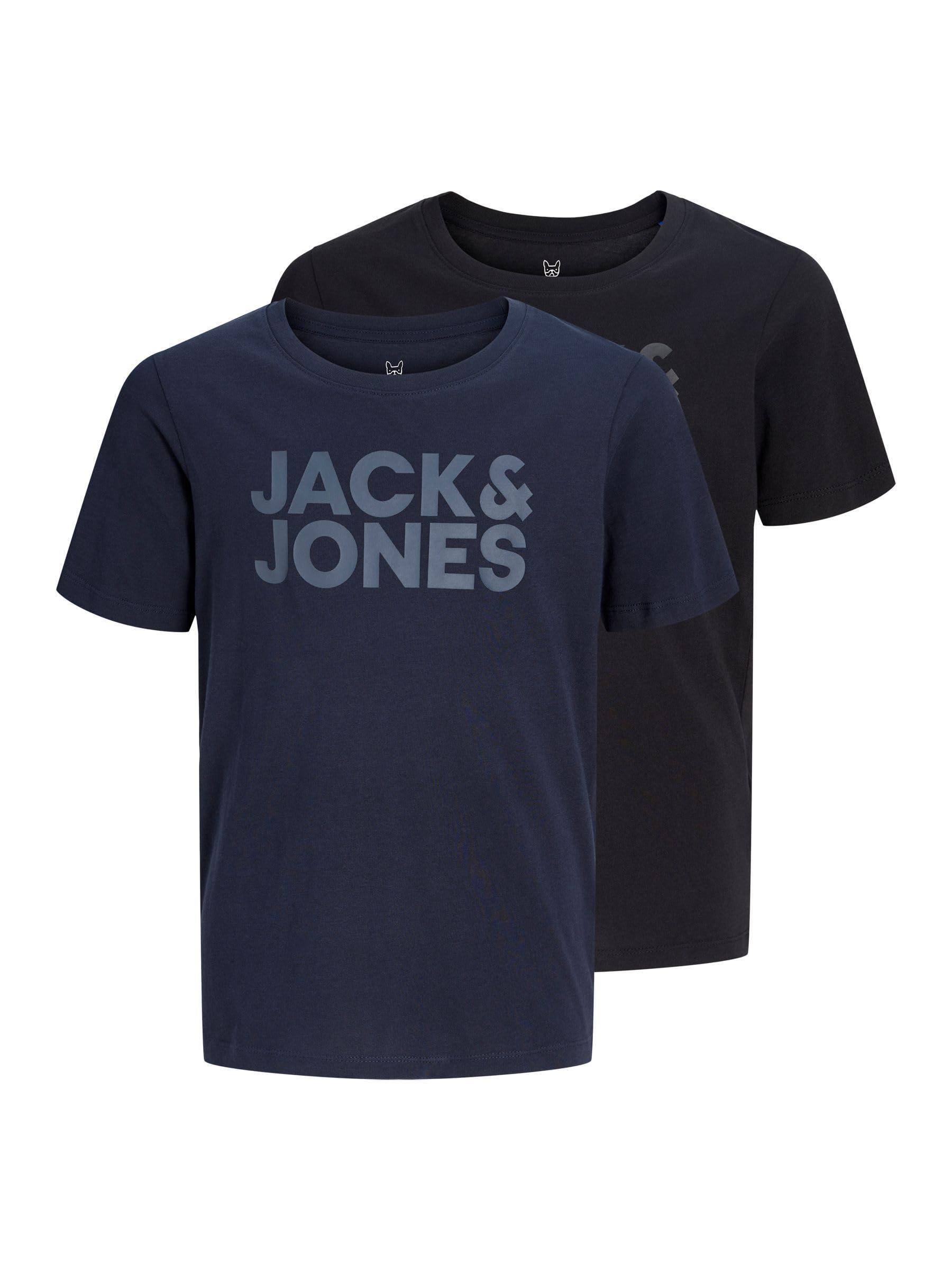 JACK & JONES Boy T-Shirt 2er-Pack Logo T-Shirt Junior