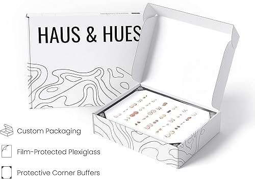 Miniatura 232 de HAUS AND HUES Decoración Divertida de Baño – Arte de Pared de Barba y Mullet, Letrero Humorístico de Baño, Impresión de Pared Divertida para Baño o