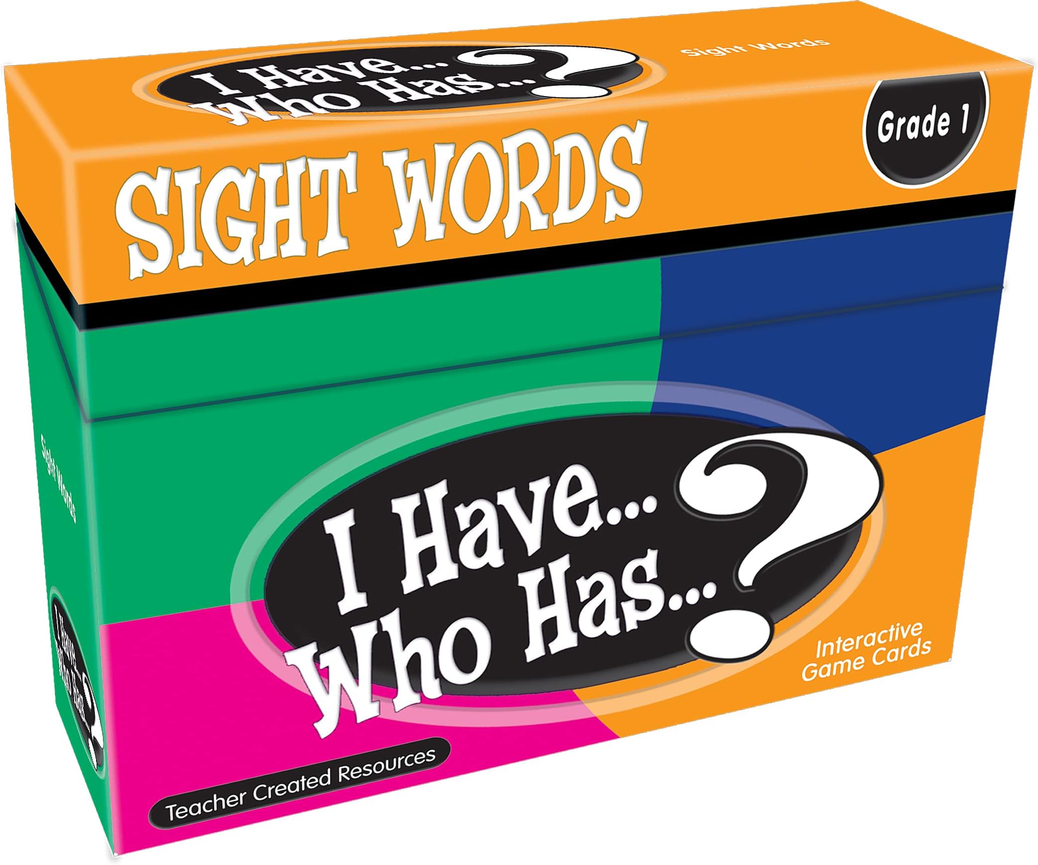 I Have, Who Has Sight Words Game, Grade 1