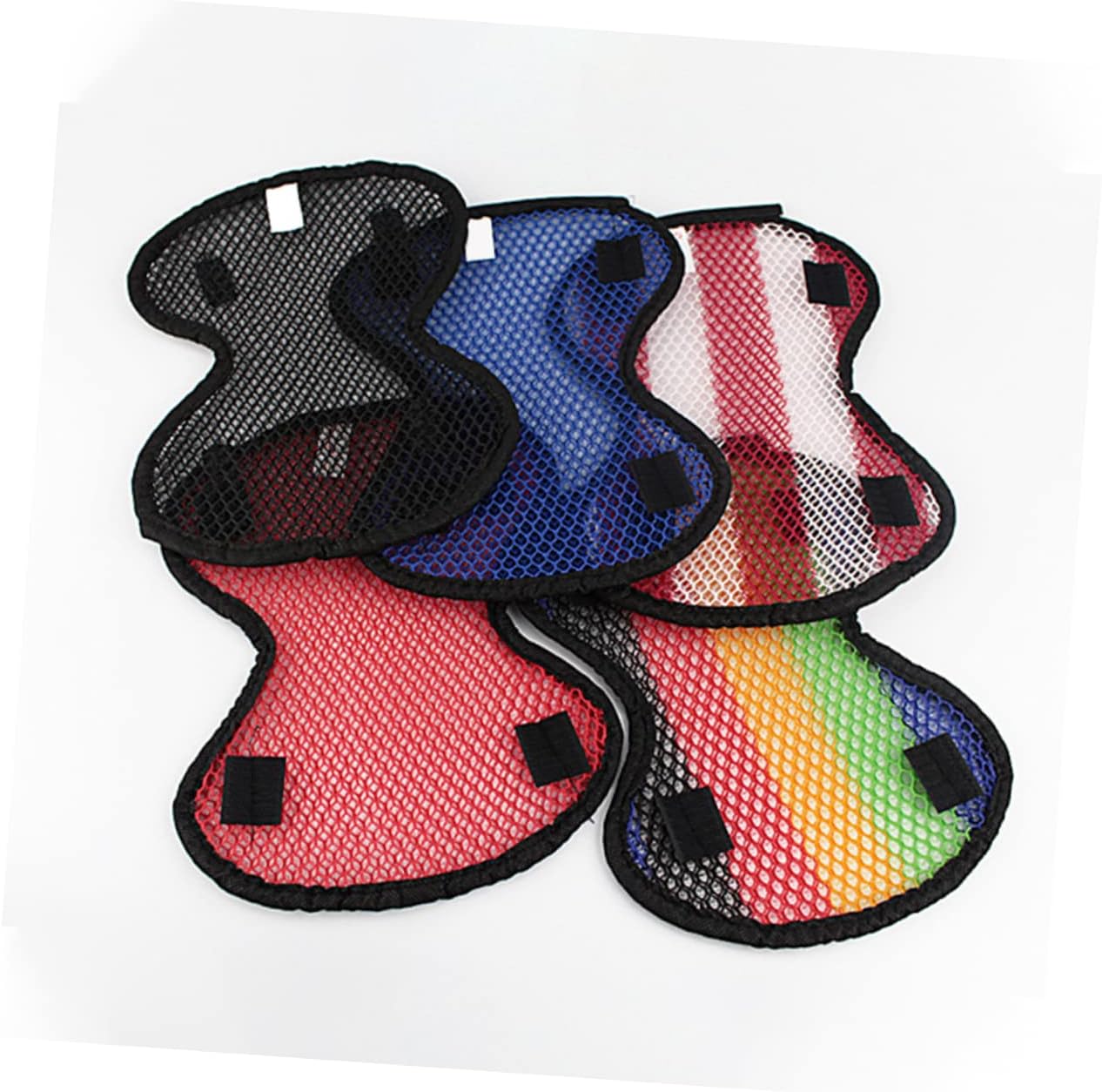 WOONEKY 6pcs Riding Gear Helmet Pad Protective Helmet Liner Breathable Mat for Bike