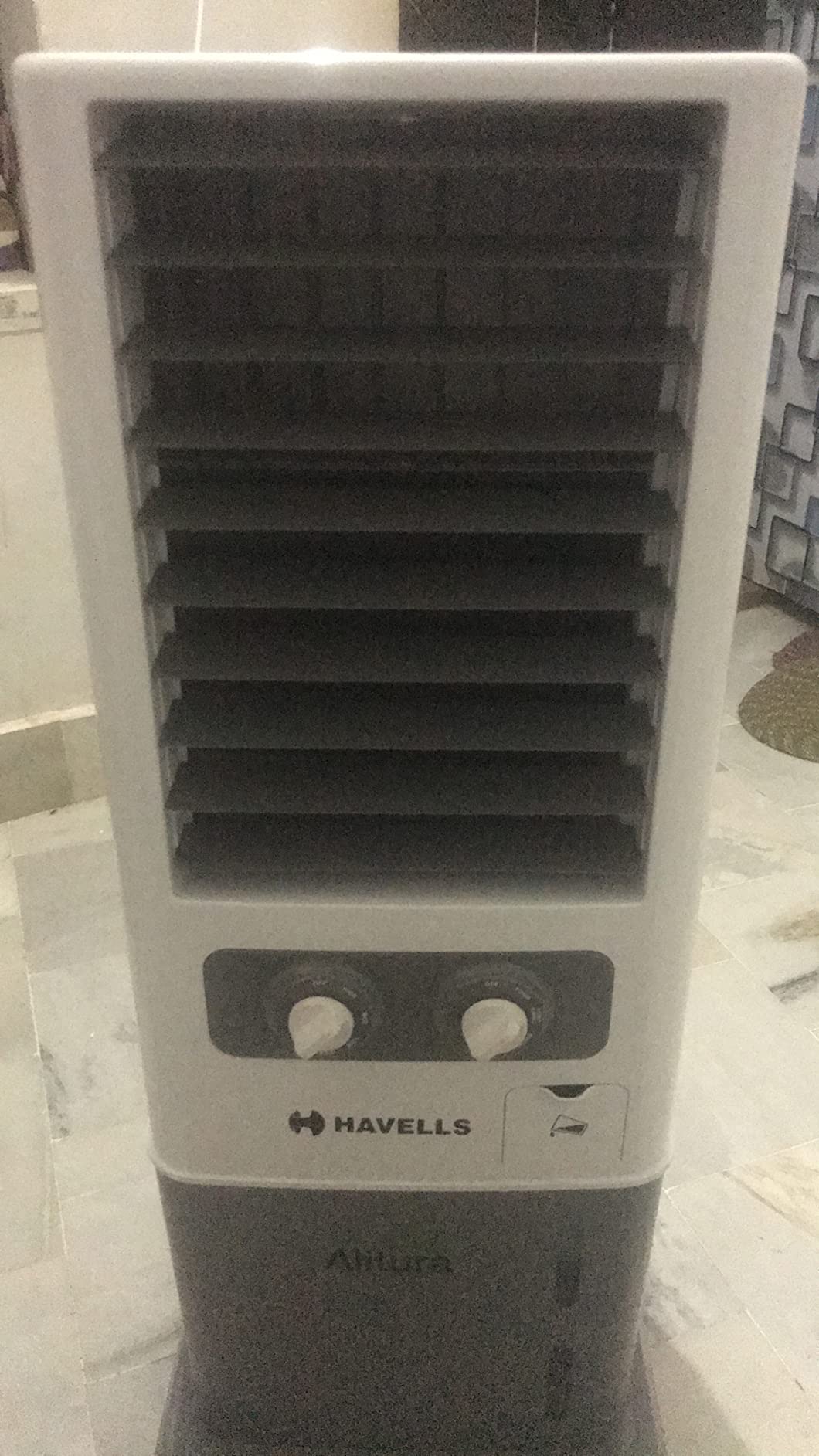 Havells Alitura 20L Tower Air Cooler for home Collapsible Louvers