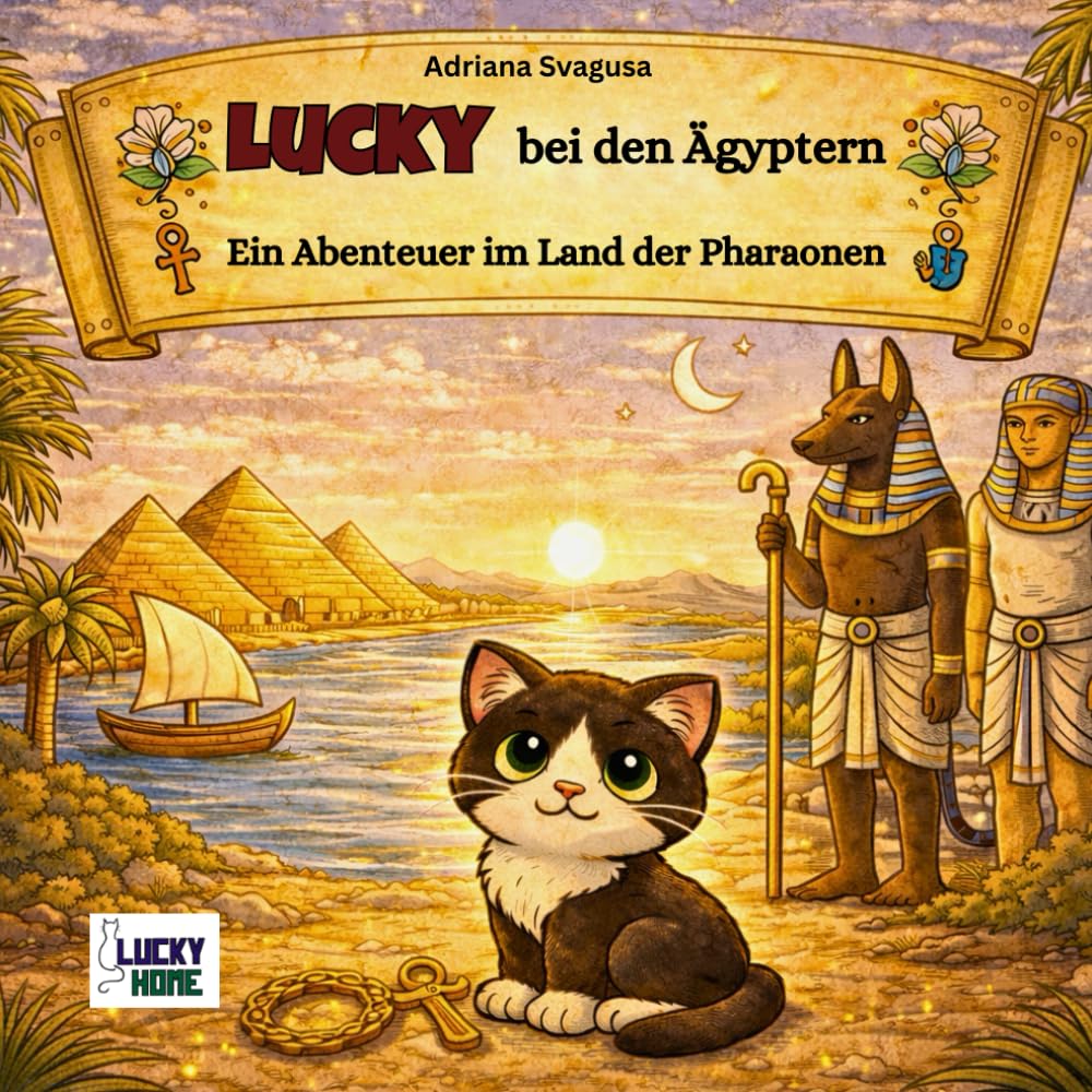 Lucky bei der Ägyptern - Ein Abenteuer im Land der Pharaonen: Ein Kinderbuch für kleine Entdecker (Lucky´s Abenteuer)