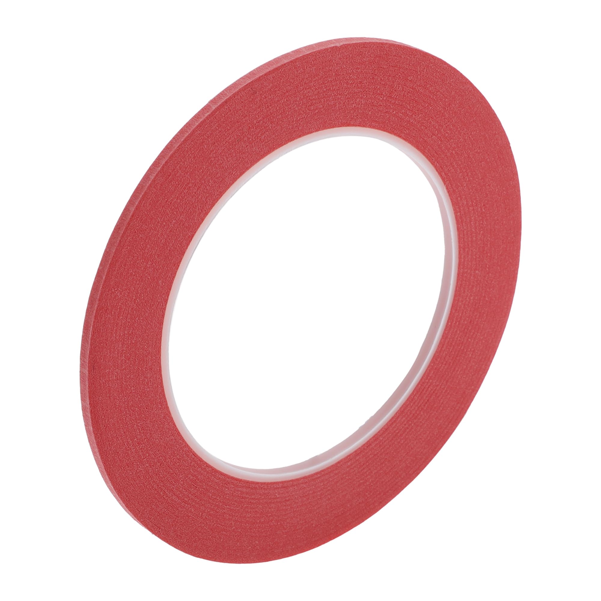 A ABSOPRO Painters Tape Easy Removal 0.1 Inches x 52.5 Yards Masking Master Tape Red