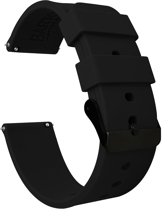 CORREAS DE RELOJ BARTON - Correas de liberación rápida de silicona suave