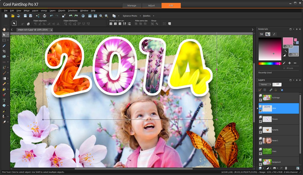 PaintShop Pro X7 [Téléchargement]