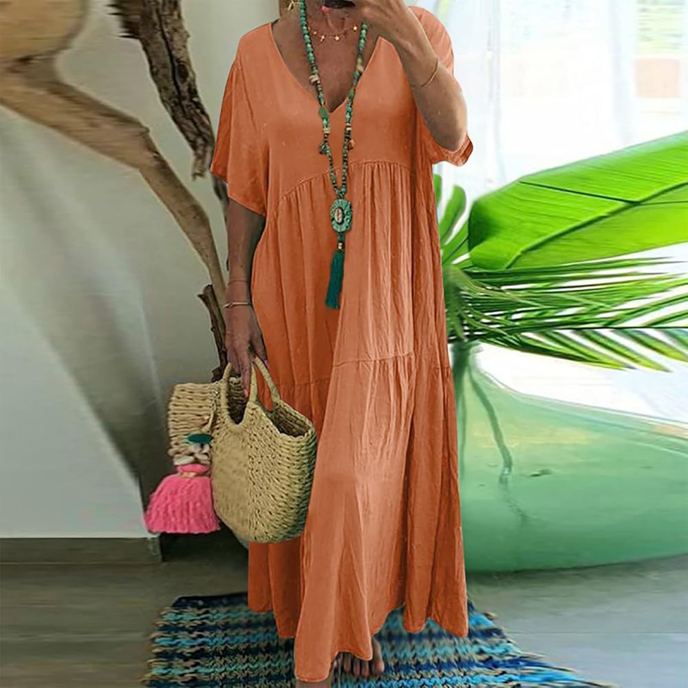 【RONRON】24SS LAYERD STRING LONG DRESS Wisteria Tie Front Sleeveless Maxi Dress