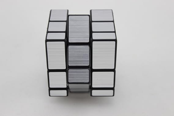 3 x 3 x 3 Magic Cube Silver Mirror Cube Speed küp