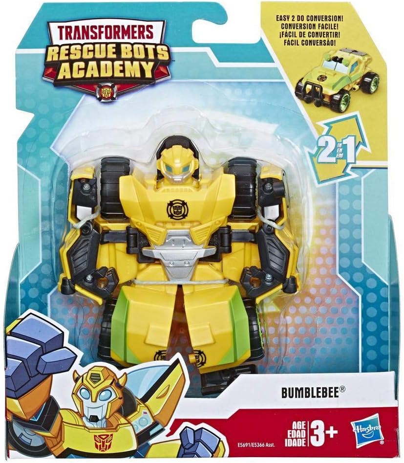 TRANSFORMERS RESCUE BOTS Playskool Heroes Academy Bumblebee