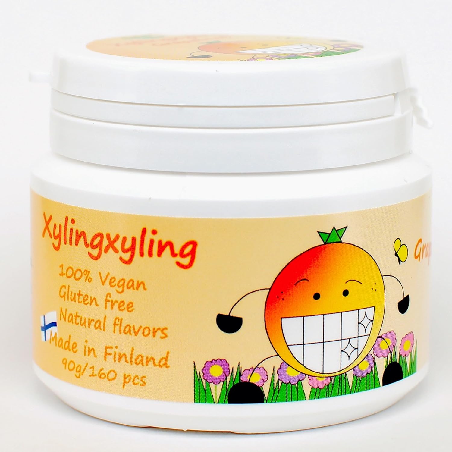 Xylingxyling Finnish Xylitol Pastille 100 Vegan, No Sugar, Gluten