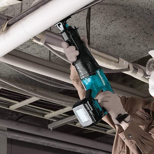 Miniatura 25 de Makita XRJ05Z 18V LXT - Sierra recíproca inalámbrica sin escobillas de iones de litio, solo herramienta