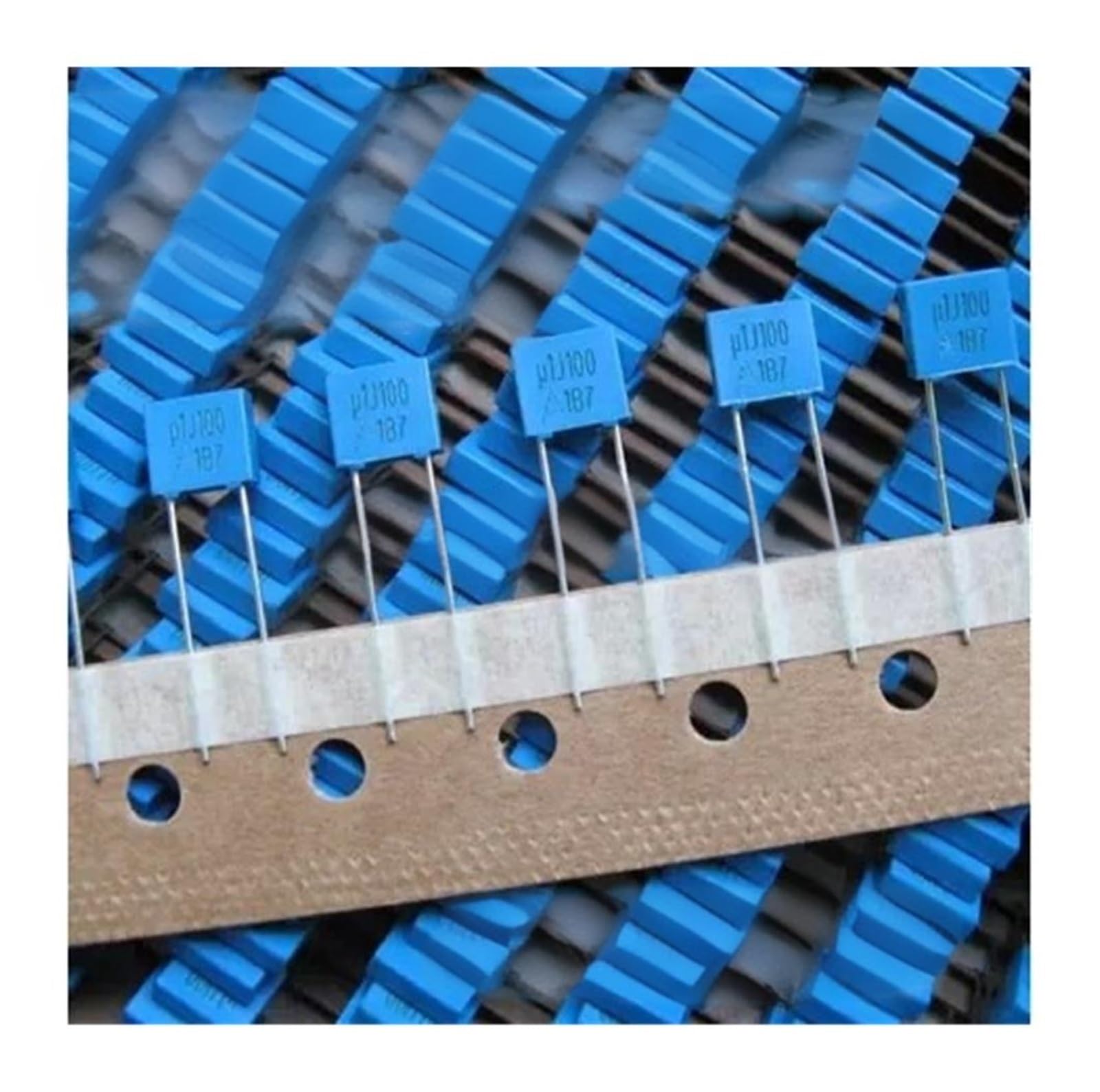 BALYDLUL 20PCS/50PCS Correction Capacitor 105/63V 63V 1UF Film Capacitor(50PCS)