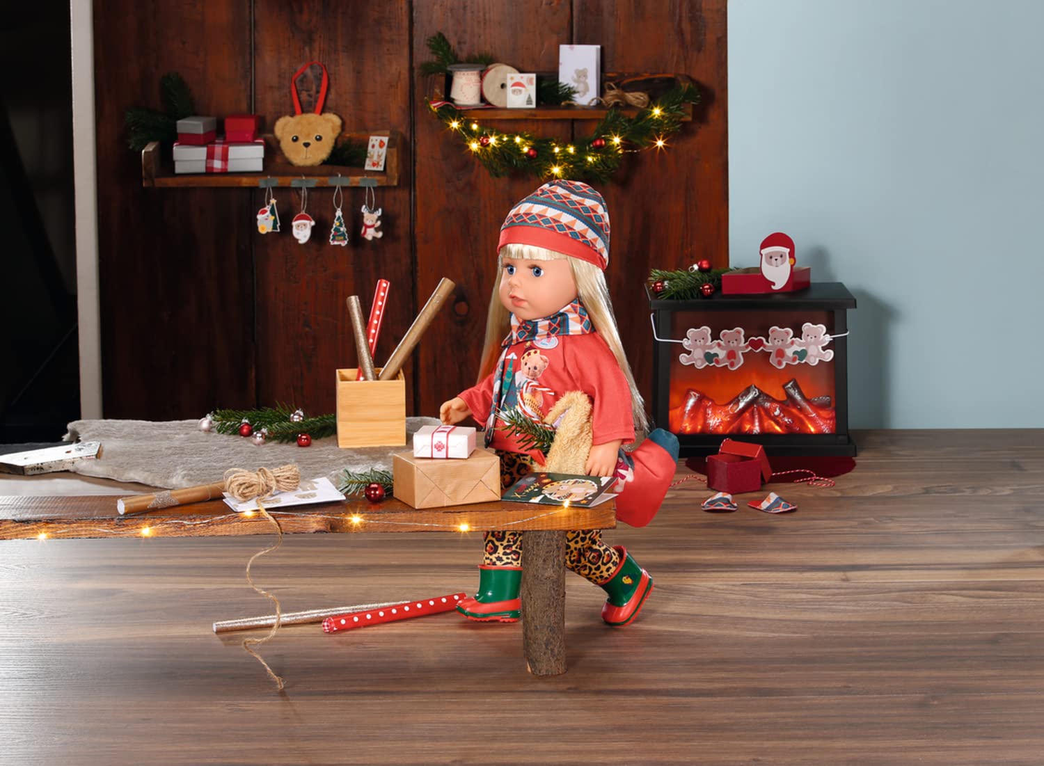 BABY Born Adventskalender mit 24 Überraschungen, enthält Kleidung und Accessoires für 43 cm Puppen, 834466 Zapf Creation