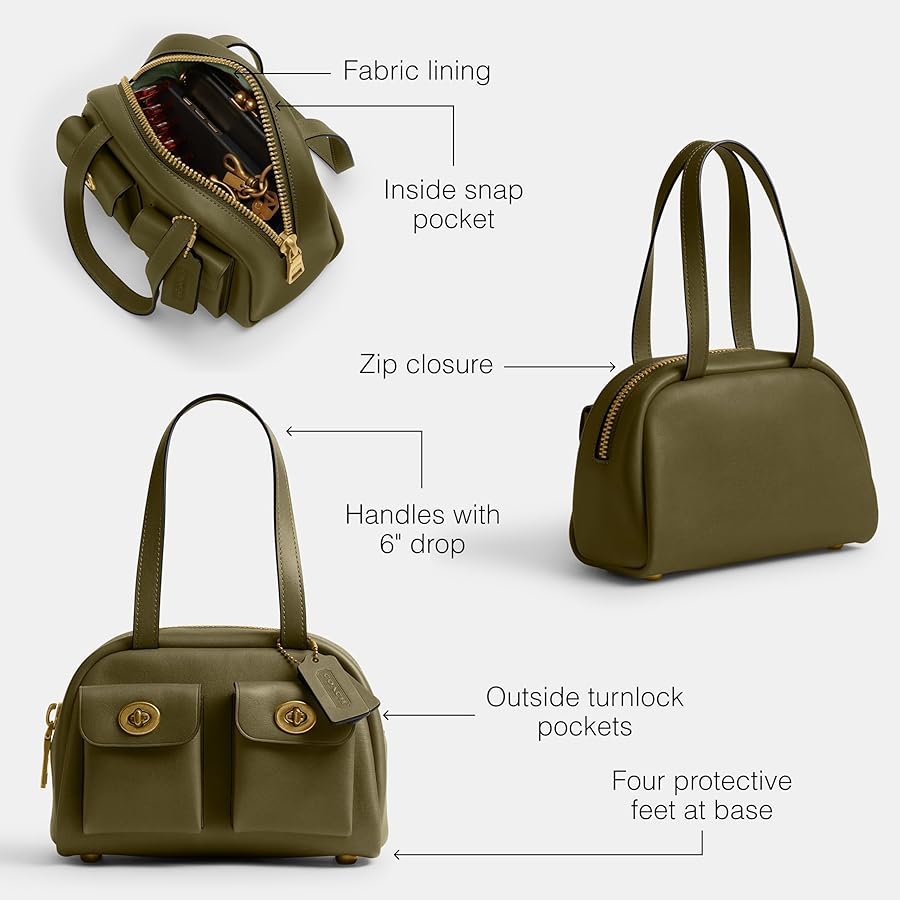 バッグ OLD COACH Business bag Double turn lock COACH Twin Turn Lock Cargo Pockets Satchel Bag | Dillard's