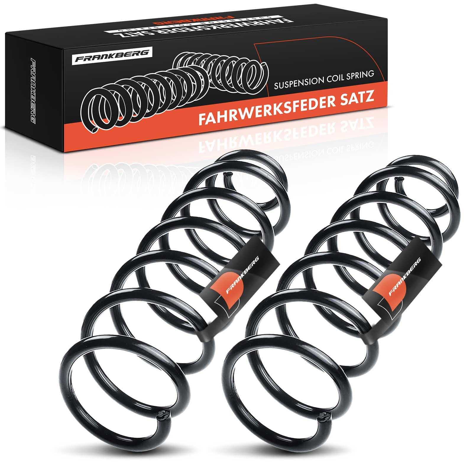 Frankberg 2x Muelles de chasis Muelles de suspensión Compatible con Scénic III JZ0/1 1.6 16V 1.6 dCi 1.4 16V 1.9 dCi 1.5 dCi 1.6 E85 2.0 16V 2.0 dCi 2009-2016 Replace# RA7033,550200061R