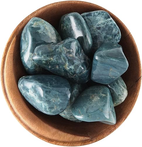BAC BEAUTY AGATE CRYSTALS Piedra de jade azul Regalo de piedras preciosas curación generador de energía herramientas de meditación y energía