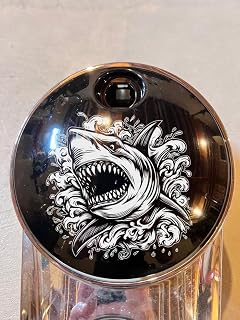 Shark Wave Fuel Door Compatible with 2008-current touring harley models only.