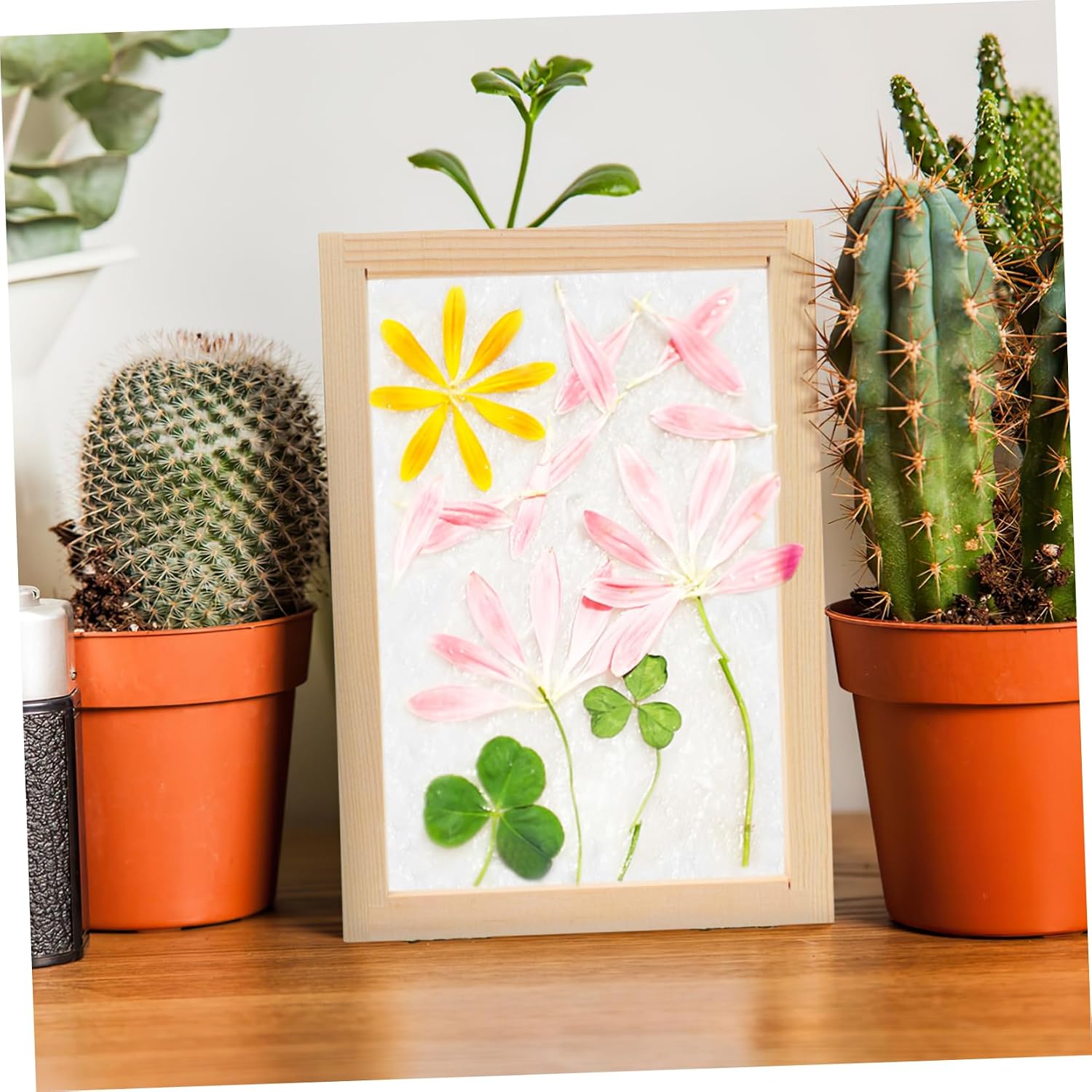 LIFKOME Handmade Paper Frame Mesh Material Paper Making Screen Kit for Adults Mould Deckle