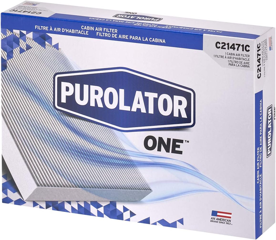 Purolator C21471C Automotive Cabin Air Filter with Activated Carbon, Car & Truck Passenger Compartment OEM Filter Replacement for Toyota Camry, Prius, Grand Highlander, and more
