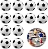 12 Stück Tischkicker Bälle Ersatzball für Kickerball 32 mm Harz Tischfussball Bälle Kicker Ball Klassisch Wird für Tischfußballspiele und als Dekoration Verwendet